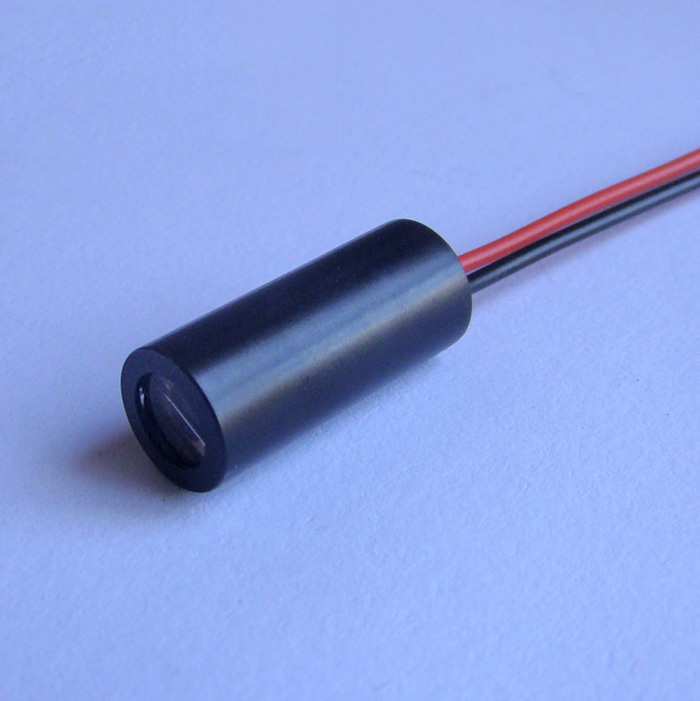 ラインレーザー 650nm 10mW レーザーダイオードモジュール 赤い線のインジケーター